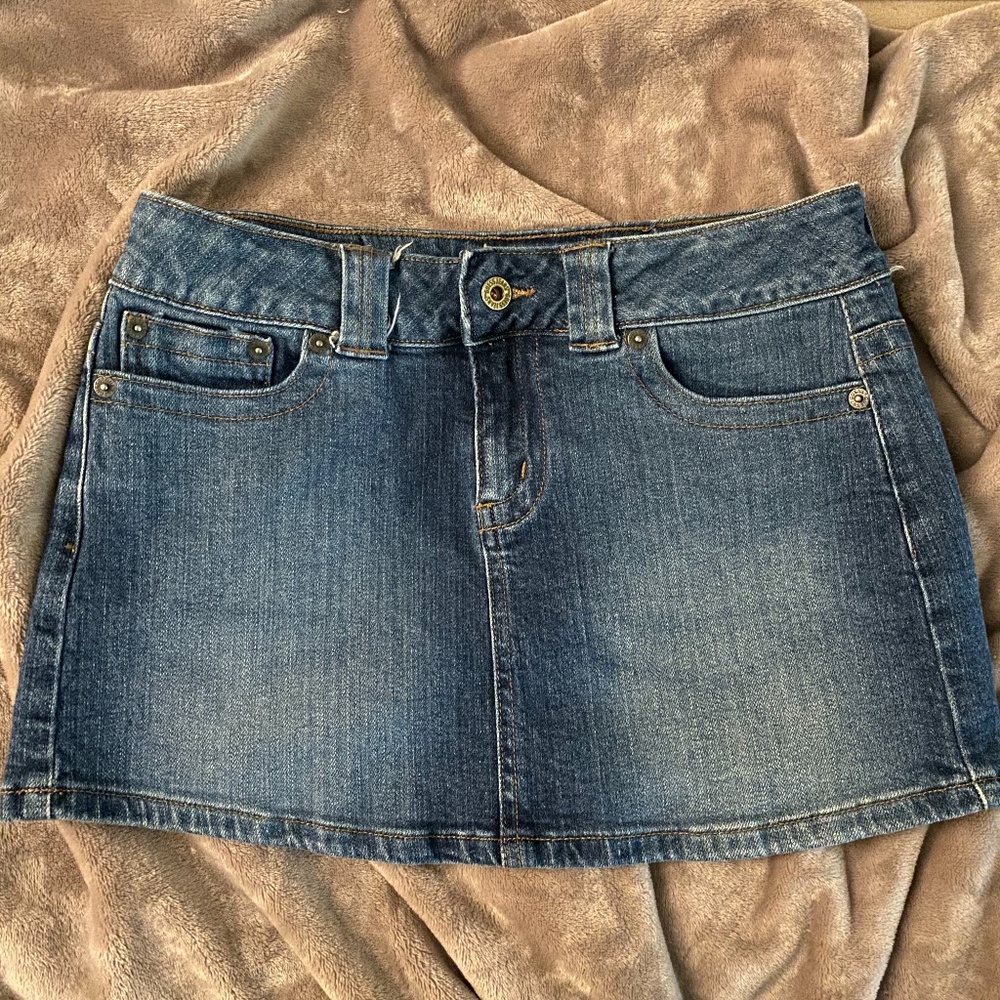 Guess | Vintage Denim Mini Skirt | Size 26
